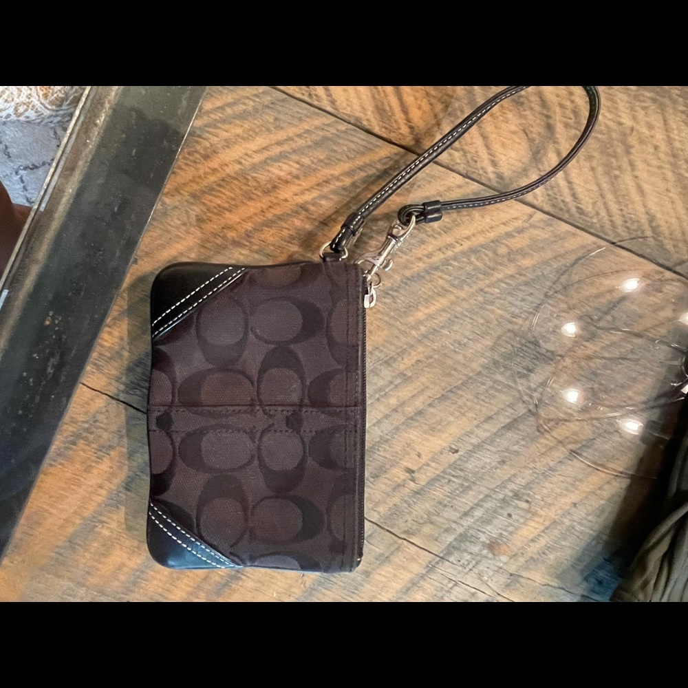 Coach wristlet